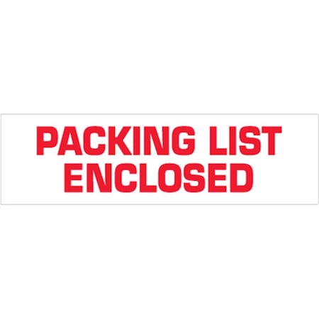 Swivel Packing List Enclosed Pre-Printed Carton Sealing Tape 2 in. x 110 yds. SW3350619